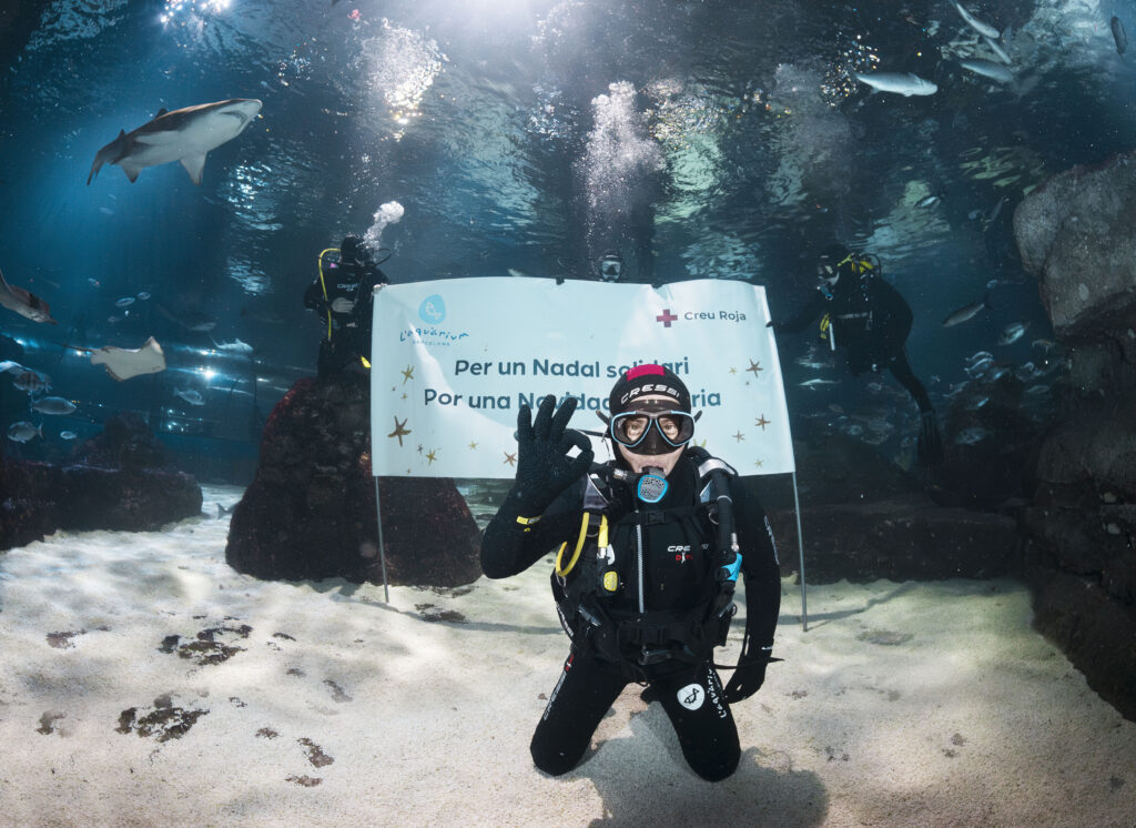 L’Aquàrium de Barcelona y Jordi Cruz se unen en beneficio de las personas afectadas por la DANA